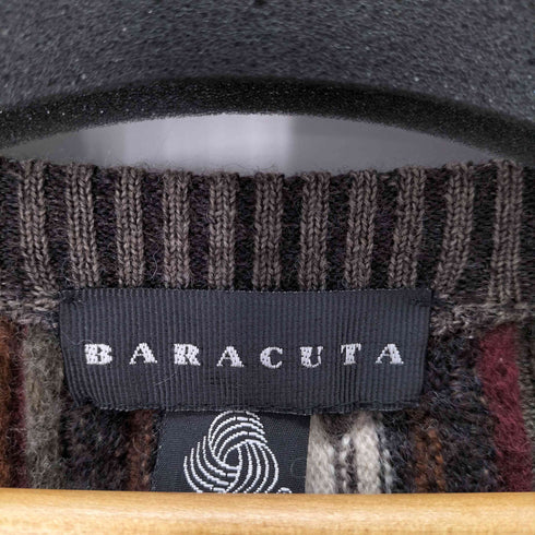 バラクータ BARACUTA ウルグアイ製 ウール100 3Dニット メンズ import:XL
