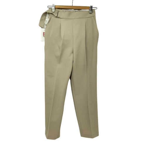 インデックス INDEX 25SS サイドバックルストレッチテーパードパンツ レディース JPN:S