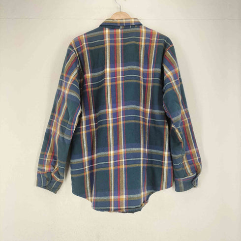 ファイブブラザー FIVE BROTHER 70S~80S MADE IN USA キルティングライナーL/S シャツ メンズ L