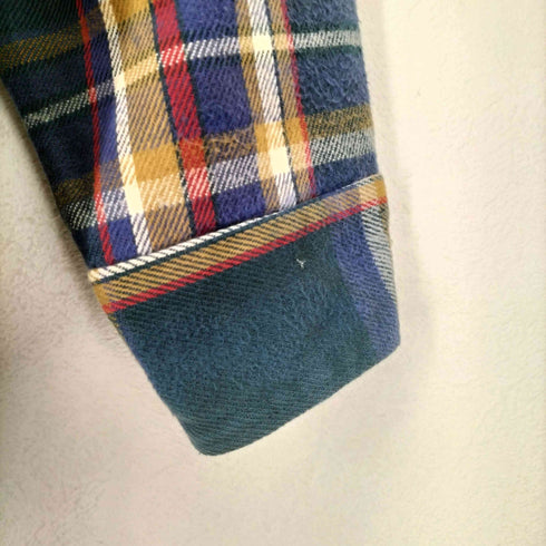 ファイブブラザー FIVE BROTHER 70S~80S MADE IN USA キルティングライナーL/S シャツ メンズ L