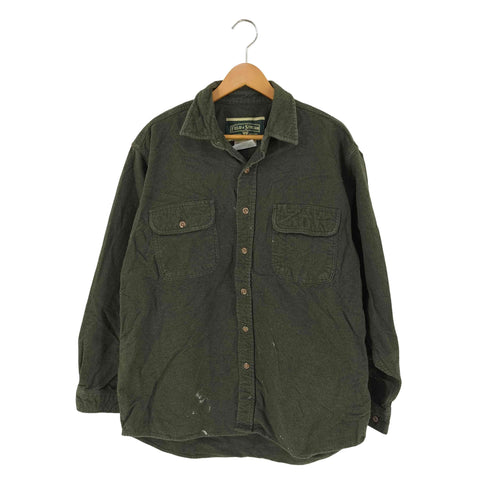 フイールドアンドストリーム FIELD&STREAM 両胸フラップ シャモアアシャツ メンズ import:L