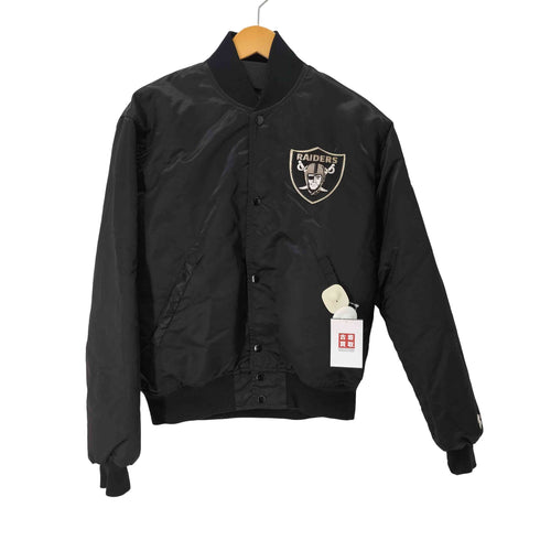 スターター STARTER USA製 RAIDERS レイダース ナイロンスタジャン メンズ import:M