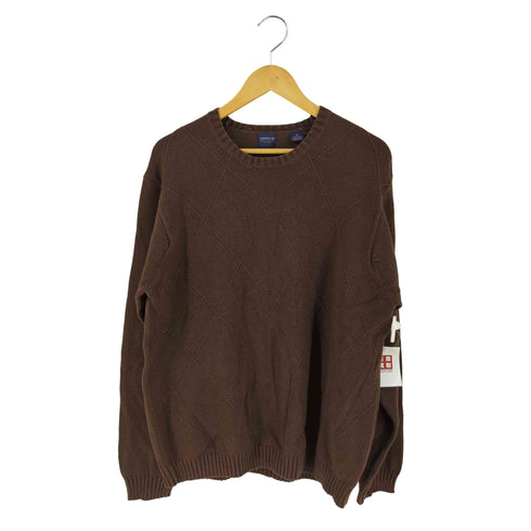 アロー ARROW コットンアクリル クルーネックニット メンズ import:XL