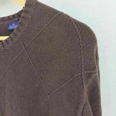 アロー ARROW コットンアクリル クルーネックニット メンズ import:XL