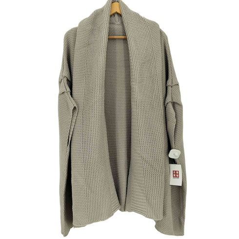 MIELI INVARIANT Over Poncho Knit Gown オーバー ポンチョ ニットガウン レディース FREE