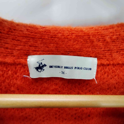 ビバリーヒルズポロクラブ BEVERLY HILLS POLO CLUB モヘアタッチニットカーディガン レディース import:M