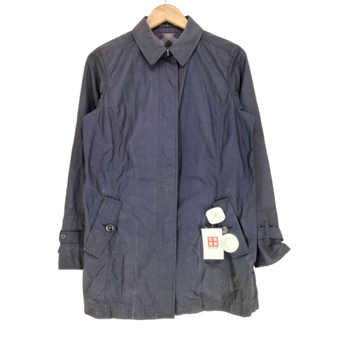 バーバリーロンドン BURBERRY LONDON 裏地チェックナイロンステンカラーコート レディース 42