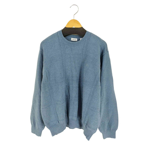 アイゾッド IZOD 香港製 格子 コットンニット メンズ import:XXL