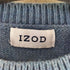 アイゾッド IZOD 香港製 格子 コットンニット メンズ import:XXL
