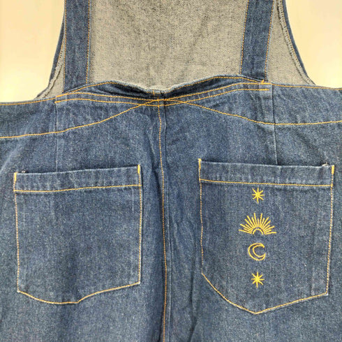 Sandlessmoon デニムサロペット レディース Long