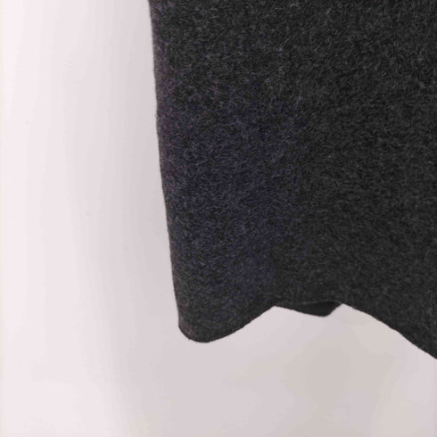 LA MONET フェイクレザーポケット フード コート レディース