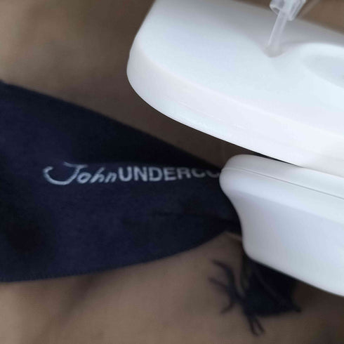 ジョンアンダーカバー John UNDERCOVER 16AW テープ配色中綿ステンカラーコート メンズ JPN:3