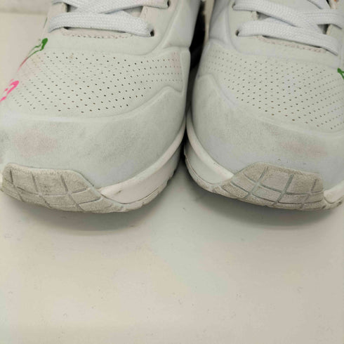 スケッチャーズ SKECHERS UNO-HIGHLIGHT LOVE スニーカー 厚底 ヒールアップ ウェッジソール 総柄 レディース JPN:24.5