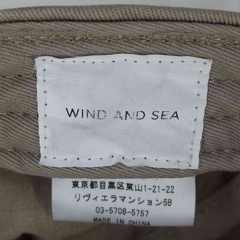ウィンダンシー WIND AND SEA 5 Panel Cap ジェットキャップ メンズ