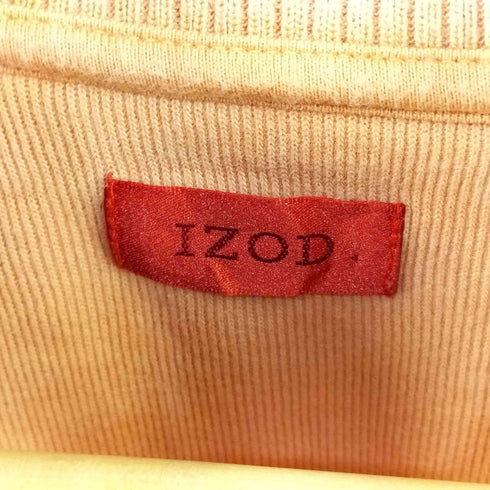 アイゾッド IZOD ハーフジップ コットンニット メンズ import:XL