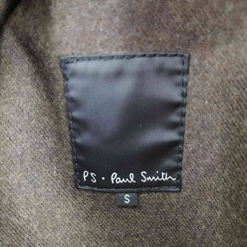 ピーエスポールスミス PS Paul Smith リアルレザーモッズコート メンズ import:S