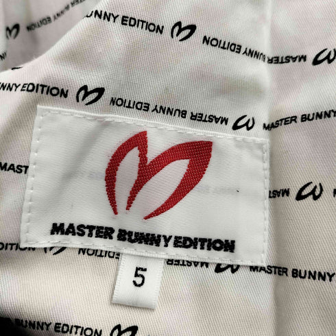 マスターバニーエディション MASTER BUNNY EDITION ウエストロゴ ゴルフパンツ レディース 5