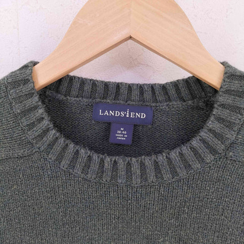 ランズエンド LANDS END コットン ドリフターセーター メンズ import:M