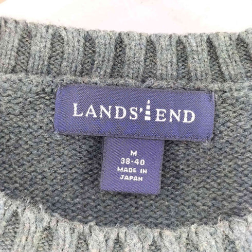 ランズエンド LANDS END コットン ドリフターセーター メンズ import:M