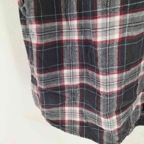 jachs チェック コットン ネルシャツ メンズ import:XL