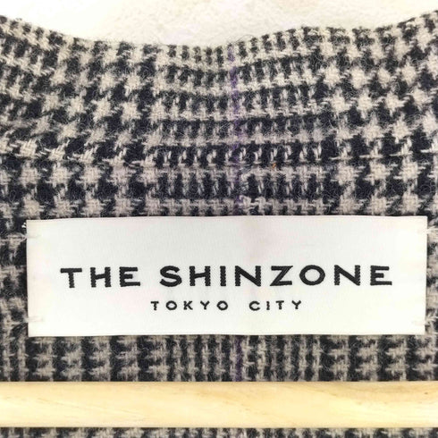 ザシンゾーン THE Shinzone グレンチェック チェスターコート メンズ 34