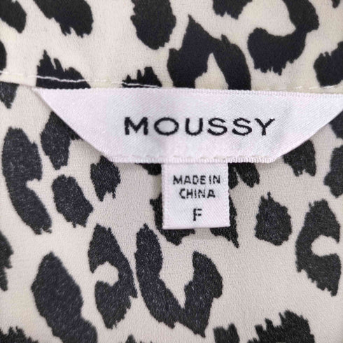 マウジー moussy GEORGETTE LONG GOWN レディース FREE