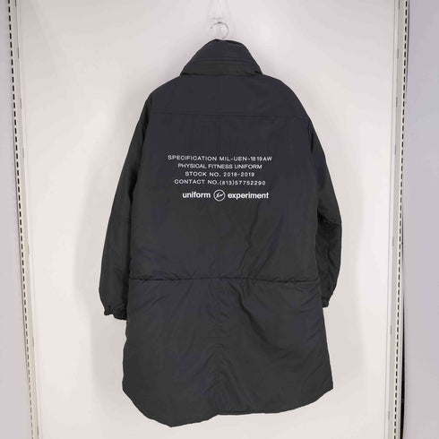 ユニフォームエクスペリメント uniform experiment PADED MILITARY LONG PARKA メンズ JPN:3