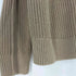 ザラ ZARA ダブルジップ ローゲージニット メンズ import:L