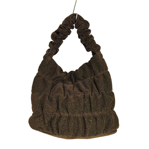 ビューティーアンドユースユナイテッドアローズ BEAUTY & YOUTH UNITED ARROWS ラメ ギャザー ワンショルダーバッグ レディース