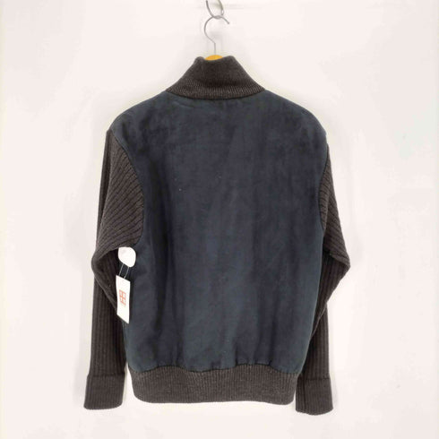 YUKIKO KIMIJIMA フェイクスエード ニットドッキングジャケット メンズ JPN:M