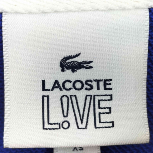 ラコステライブ Lacoste Live スウェットラガーシャツ メンズ import:XS