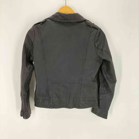 シンプリシテェ SIMPLICITE シープスキン ダブルライダースジャケット レディース 36
