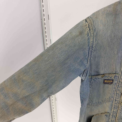 オシュコシュ OSHKOSH B'gosh 60S 裏地キルティング コーデュロイ襟 クローバーボタン デニム カバーオール ボロ メンズ