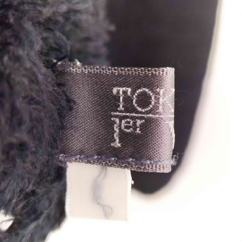 トクコプルミエヴォル TOKUKO 1er VOL シルク ボア ノーカラー ジャケット レディース JPN:9号