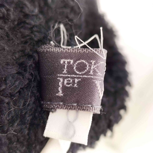 トクコプルミエヴォル TOKUKO 1er VOL シルク混ノースリーブ モックネック トップス レディース JPN:9号