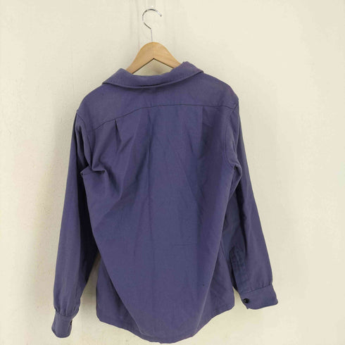 ペンドルトン PENDLETON 70S USA製 単色 ボードシャツ オープンカラーシャツ メンズ import:M