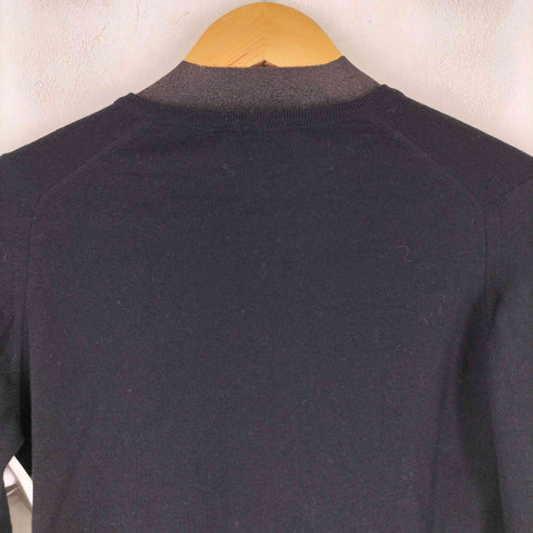 ジョンスメドレー JOHN SMEDLEY ウール 100 クルーネックカーディガン レディース S