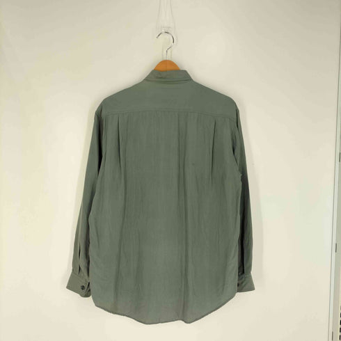 シルク100% レギュラーカラーシャツ メンズ JPN:M