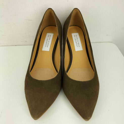 マッキントッシュフィロソフィー MACKINTOSH PHILOSOPHY スエード パンプス レディース 23