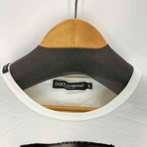 ドルチェアンドガッバーナ DOLCE&GABBANA プリントクルーネックTシャツ レディース 40