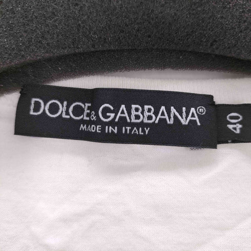 ドルチェアンドガッバーナ DOLCE&GABBANA プリントクルーネックTシャツ レディース 40