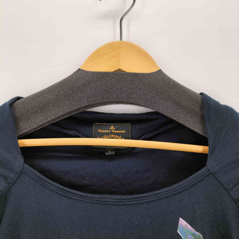 ヴィヴィアンウエストウッド アングロマニア Vivienne Westwood ANGLOMANIA オーブ グラフィックプリントTシャツ レディース S