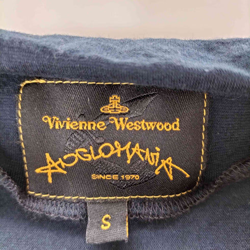 ヴィヴィアンウエストウッド アングロマニア Vivienne Westwood ANGLOMANIA オーブ グラフィックプリントTシャツ レディース S