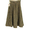 ラトータリテ La Totalite 千鳥格子 ウールスカート レディース