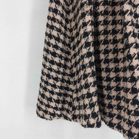 ラトータリテ La Totalite 千鳥格子 ウールスカート レディース