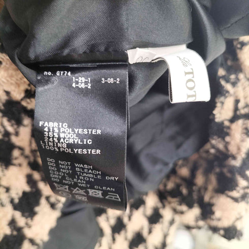 ラトータリテ La Totalite 千鳥格子 ウールスカート レディース