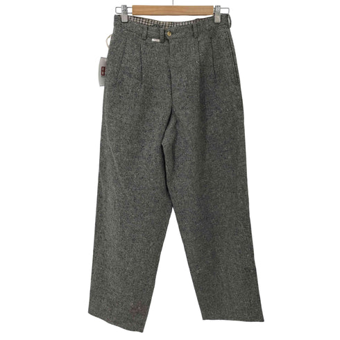 パパス papas Hireland By JOHN HANLY製ウール使用 ツイード 2タック スラックス メンズ JPN:M