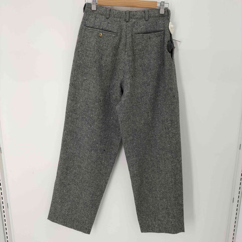 パパス papas Hireland By JOHN HANLY製ウール使用 ツイード 2タック スラックス メンズ JPN:M