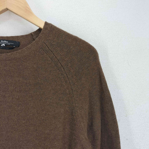 マックスマーラウィーケンドライン Max Mara WEEKEND LINE イタリア製 ウール混 長袖ニット レディース import:M