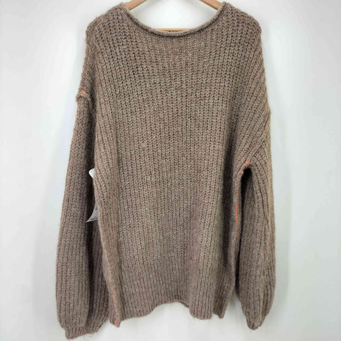 Q モヘアタッチルーズニット レディース JPN:2